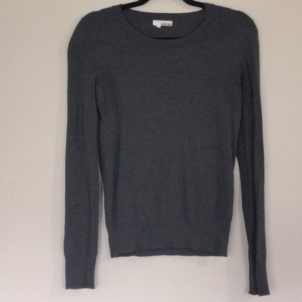 ABOUND, GRAY, LARGE, LONG SLEEVE SHIRT, USED